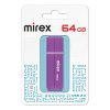 Флэш-диск Mirex 64GB Line фиолетовый