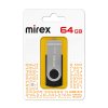 Флэш-диск Mirex 64GB Swivel чёрный