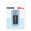 Флэш-диск Mirex 64GB Unit черный, металлический корпус