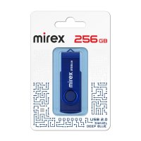 Флэш-диск Mirex 256GB Swivel синий