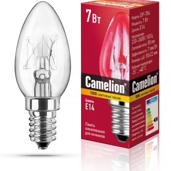 Лампа к ночнику DP-704 7Вт Е14 (4/40)