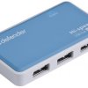 USB- хаб Defender Quadro Power USB 2.0 4порта, блок питания