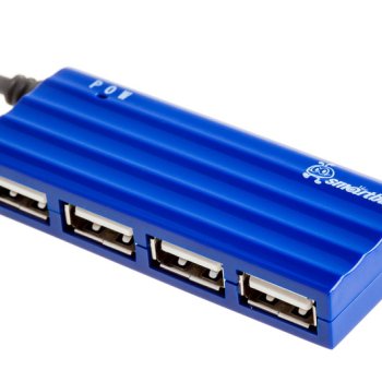 USB- хаб SmartBuy 6810-B 4 порта синий