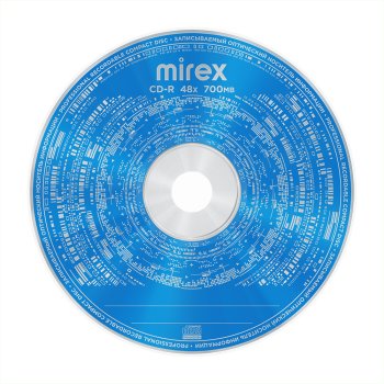 Диск CD-R Mirex 48x SP 50 (50/500) 201209