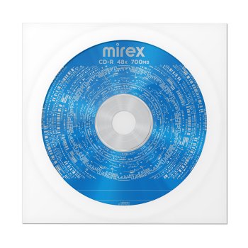 Диск CD-R Mirex 48x Конверт (1/10/150/600)