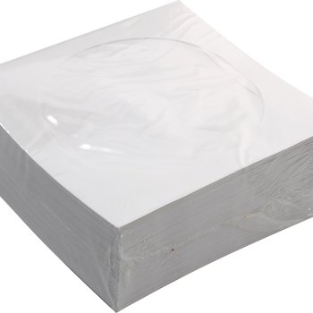 Конверт бумажный Mirex с окном вырубной язычок (100)