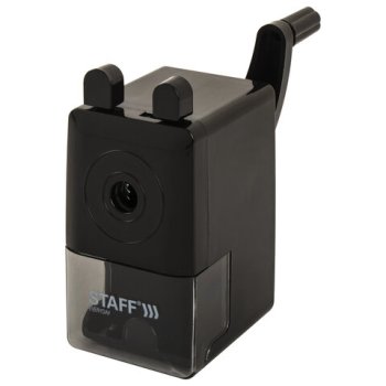 Точилка пластик Staff Everyday MS-796 черный механическая (1/12/96)