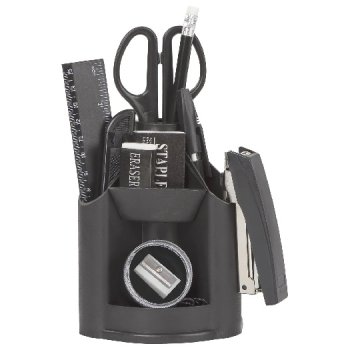 Канцелярский набор STAFF "Минидеск" 11 предметов, вращающаяся конструкция (1/36)