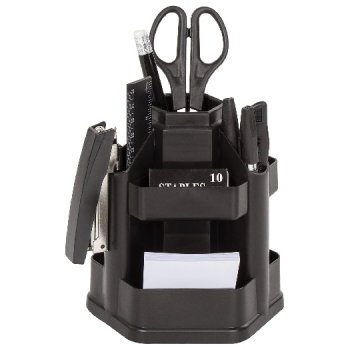 Канцелярский набор Staff "Офисный" 14 предметов, вращающаяся конструкция (1/24)