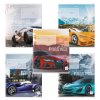 Тетрадь  18л. А5 клетка Brauberg Sports car обложка мел. картон (1/20)
