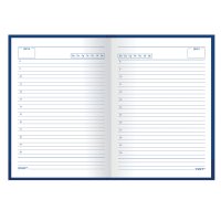 Ежедневник А5 STAFF  недатированный 145*215мм 128л твердая ламинированная обложка (1)