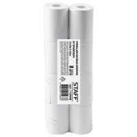 Чековая лента термо Staff 57мм 20м 57*12*20 комплект 8 рулонов (1/28)