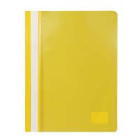 Папка-скоросшиватель А4 100/120мкм STAFF желтый (5/25)