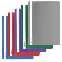 Папка-скоросшиватель А4 130/180мкм Brauberg АССОРТИ (50/25)