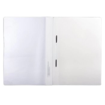 Папка-скоросшиватель А4 140/180мкм Brauberg белый (10/50)