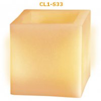 Ночник свеча Jazzway CL1-S33 2xR03 []73x77мм воск (24)