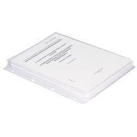 Файл А4 180мкм 243х307мм объемный перфорированный до 250 листов ПВХ (ДПС) (1/25)