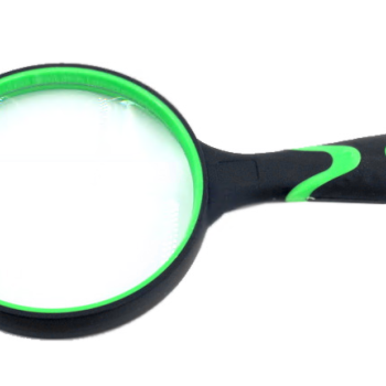 Лупа ручная 99190 90мм черно-зеленая