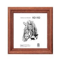 Фоторамка Сосна 10*10 1701 светлый орех (1/100)