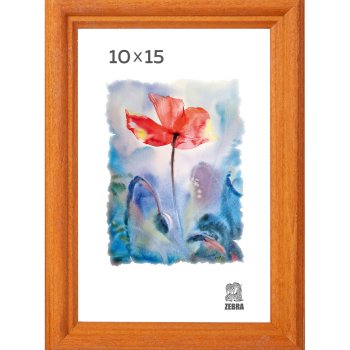 Рамка дерево 10x15 1703 лиственница Зебра (100)