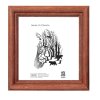 Рамка дерево 15x15 1701 светлый орех Зебра (50)