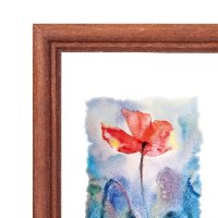 Рамка дерево 35x50 1701 светлый орех Зебра (10)