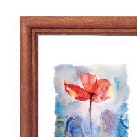 Рамка дерево 50x70 1701 светлый орех Зебра (1/10)