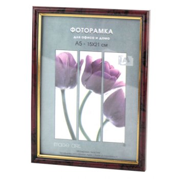 Рамка пластик 15x21 Interior Office 13мм 583 яшма (1/25)