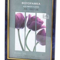 Рамка пластик 15x21 Interior Office 13мм 584 бирюза (1/25)