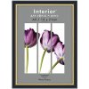 Рамка пластик 15x21 Interior Office 14мм 589 черный (1/25)