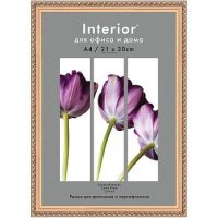 Фоторамка 21*30 Interior Office 15мм 986/996 золото (1/25)