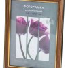 Рамка пластик 21x30 Interior Office 20мм 280 латунь (1/25)