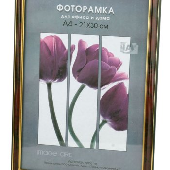 Рамка пластик 21x30 Interior Office 20мм 283 яшма (1/25)