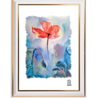 Рамка пластик 15x23 Зебра 1,7мм 3915 молоко (50)**