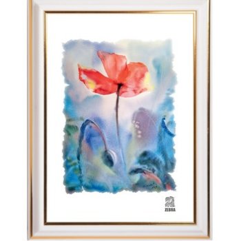 Рамка пластик 15x23 Зебра 1,7мм 3915 молоко (50)**