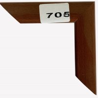 Рамка пластик 21x30 Зебра 2,2мм 705 коричневый (25)