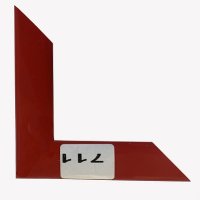 Фоторамка 24*30 Зебра 2,2мм 711 пластик красный (1/25)