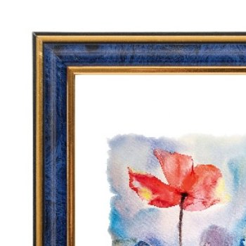 Фоторамка 25*25 Зебра 1,7мм 3877 бирюза (1/25)