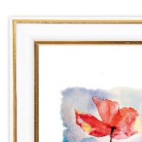 Рамка пластик 25x25 Зебра 1,7мм 3915 молоко (25)