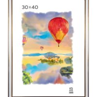 Рамка пластик 30x40 Зебра 1,7мм 3915 молоко (15)