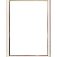 Рамка пластик 50x60 Зебра 1,7мм 3915 молоко (10)