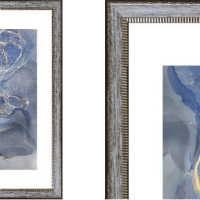 Рамка пластик 10x15 Кружева прованс стекло (13)