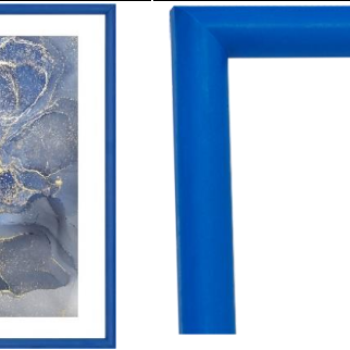 Рамка пластик 10x15 Радуга синий (13)