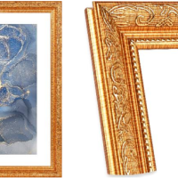 Рамка пластик 10x15 Садко бриллиант (9)