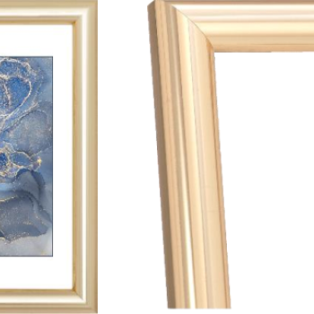 Рамка пластик 10x15 Феерия золото (15)