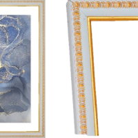 Рамка пластик 15x21 Камея 981 Белый стекло (26)