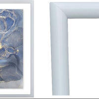 Рамка пластик 15x21 Радуга белый (24)