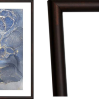 Рамка пластик 15x21 Радуга кофе (24)