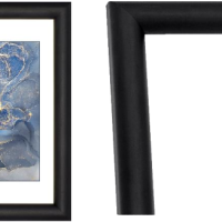 Рамка пластик 15x21 Феерия черный (26)