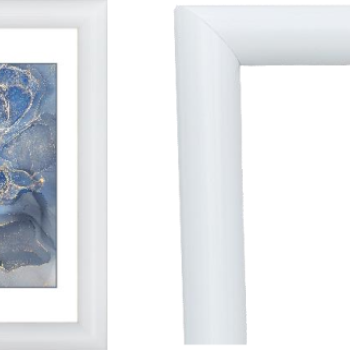 Рамка пластик 21x30 Феерия белый (29)